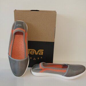 Teva W Hydro-Life Ballerina Size 6W Grey 1018310 NWT